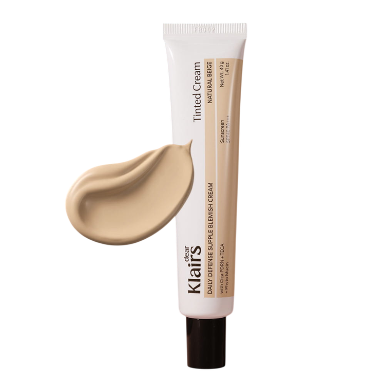 Dear Klairs Daily Defense Supple Blemish Cream Natural Beige Spf40 Pa+++ 40 G