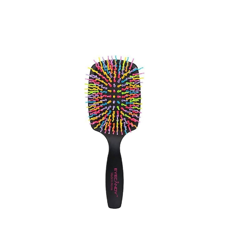 Eyecandy Rainbow Volume S Paddle Brush (black)