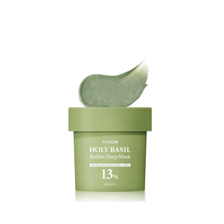 P.calm Holy Basil Bubble Deep Mask 90g