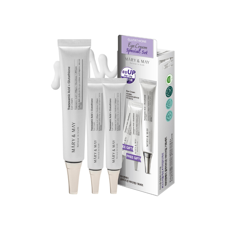 Mary&may Glutathione Eyecream Special Set (eye Cream 30g 1ea+miniature 2ea)