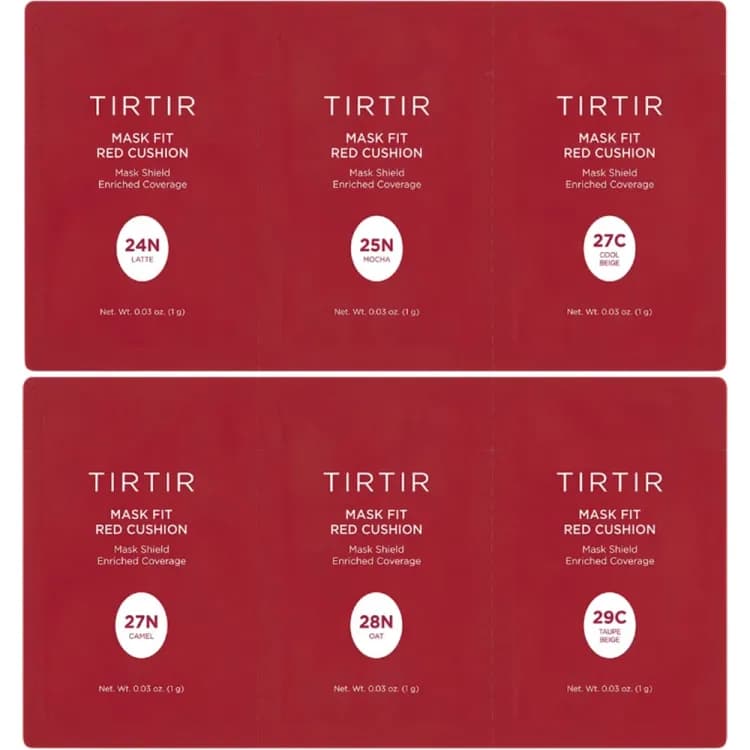 Tirtir Sachets 24n 25n 27c 27n 28n 29c