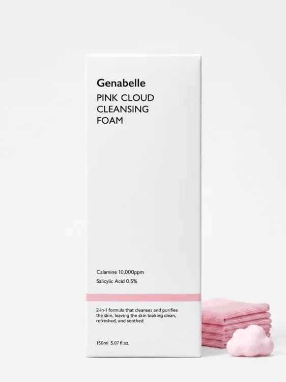 Ganabelle Pink Cloud Cleansing Foam 150ml