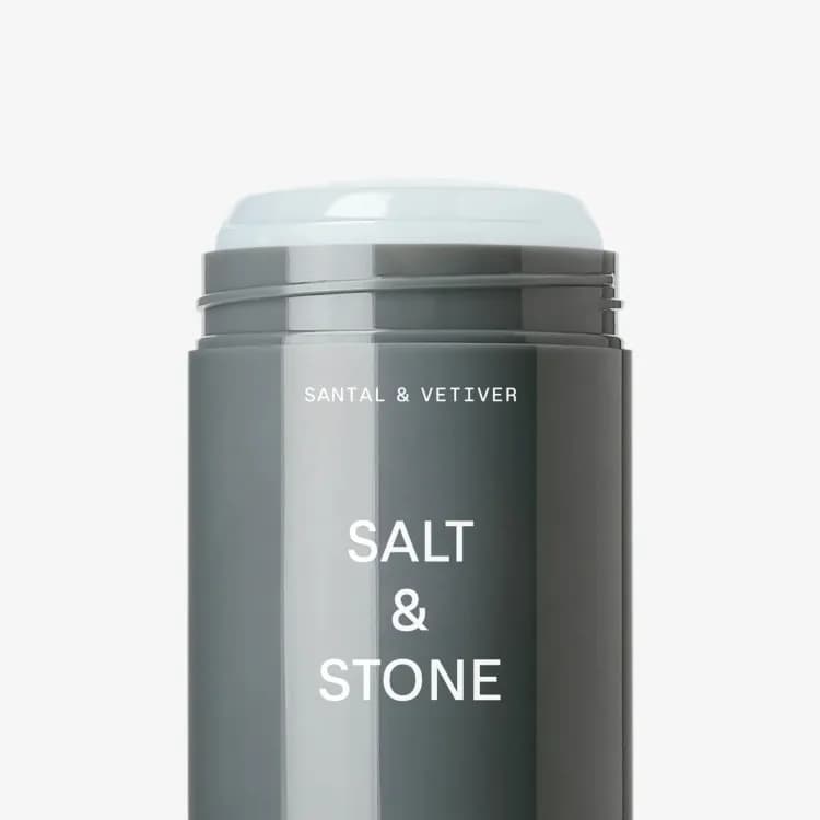 Salt & Stone Natural Deodorant Gel Sensitive Skin (santal & Vetiver)
