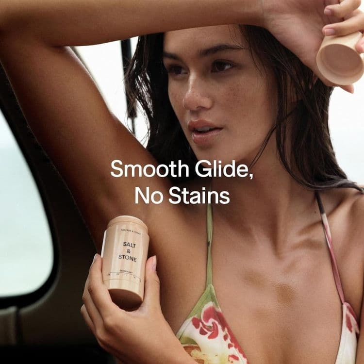 Salt & Stone Natural Deodorant Extra Strength (saffron & Cedar)