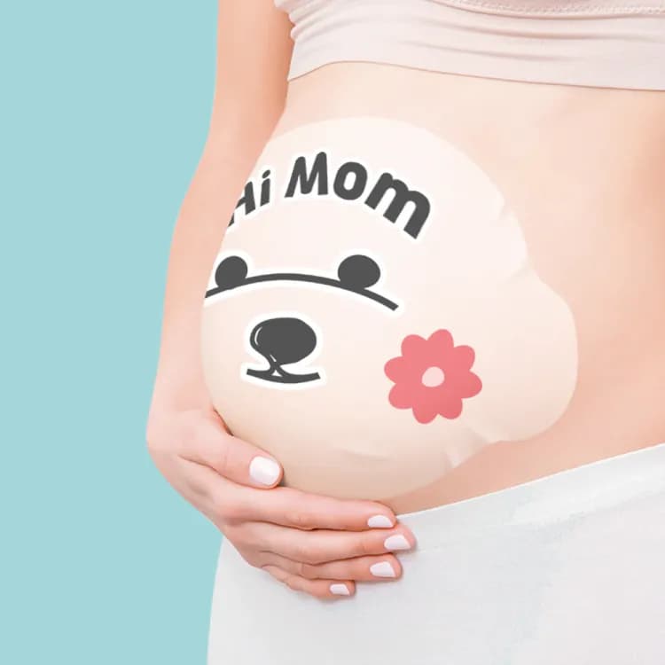 Tntnmom's bear belly sheet maska za stomak, 7 komada 55ml