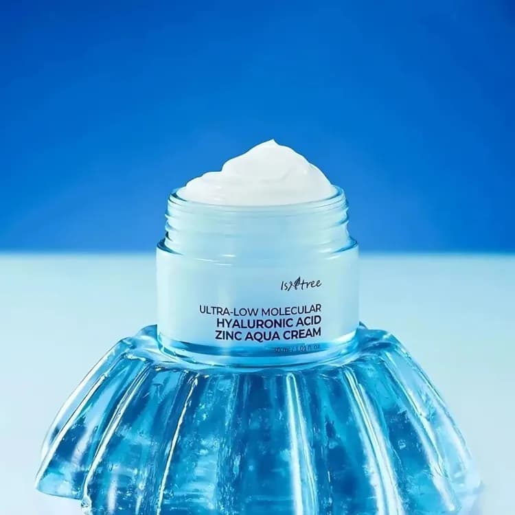 Isntree Ultra-low Molecular Hyaluronic Acid Zinc Aqua Cream