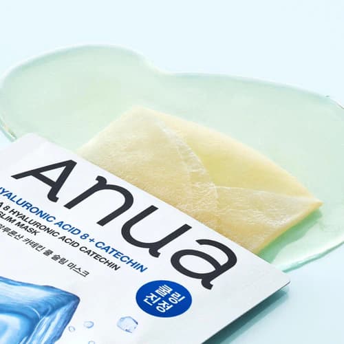 Anua 8 Hyaluronic Acid Catechin Cool Slim Mask 24ml
